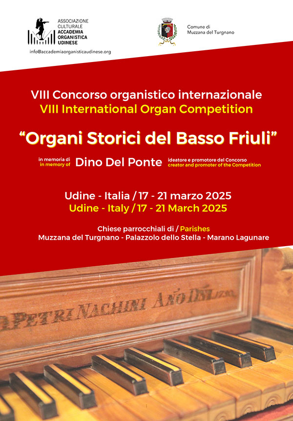 Concorso d'organo Muzzana 2025